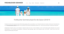 Desktop Screenshot of fruehbucher-sommer.de