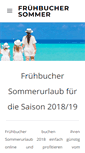 Mobile Screenshot of fruehbucher-sommer.de